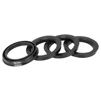 Центровочное кольцо ступицы-73.1ММ-56.1ММ пластиковое 4 шт