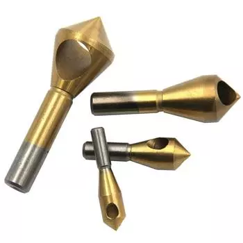 Центровочные сверла Сверло с зенковкой Конусное сверло Удаление заусенцев Снятие фаски Сверла с фаской Инструмент для перфорации 1set