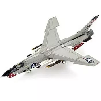 Century Wings 1/72 F-8E Crusader Ms. Squadron Flapdown Version CE018936, Серая корейская игрушка