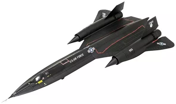Century Wings ВВС США 1985 Завершенный продукт 1/72 SR-71A Skunk Works #61-7955