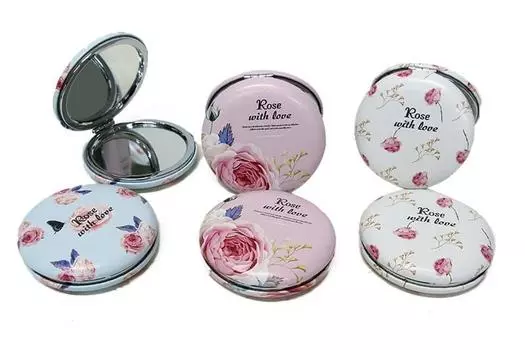 Cep Aynas Yuvarlak Tombul Flowers