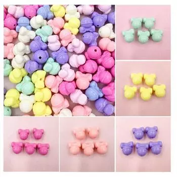 Цепь для мобильного телефона DIY акриловые креативные аксессуары Рождественский подарок лук колокольчик ожерелье 5 шт. 19,3*18,9 мм браслет