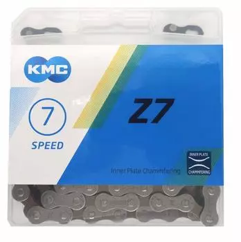 Цепь KMC Z7 Speed 114Links 7S/7 Speed/7 Серый/Коричневый [Товар]