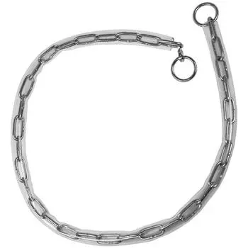 Цепь Nissa Предупреждающая цепь на обеих трубках из нержавеющей стали (кольца заканчиваются) (прозрачный через) 4,0900мм С-125