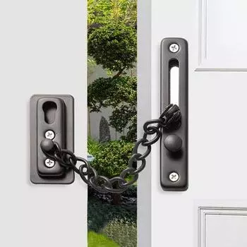 Цепь раздвижной двери, толстое основание, хорошая стабильность, нержавеющая сталь, отсутствие деформации, простая установка серебряный