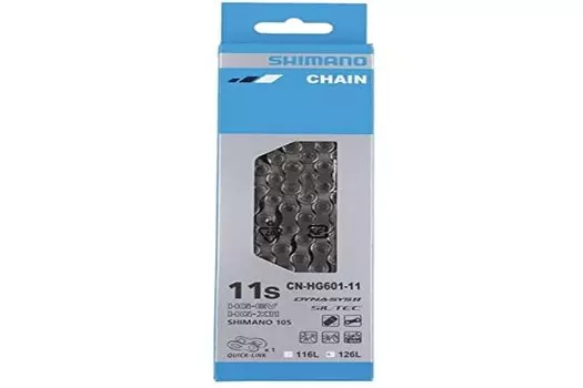 Цепь SHIMANO 126L 11S QLx1 CN-HG601 ROAD/MTB SIL-TEC