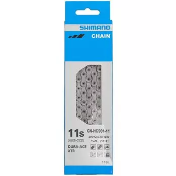 Цепь SHIMANO Спецификация пина цепи 11S 116L ICNHG90111116 (11 скоростей) CN-HG901 DURA-ACE серебряный