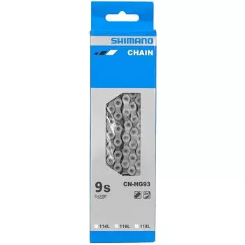 Цепь SHIMANO Спецификация пина цепи 9S 116L ICNHG93116I (9 скорость) CN-HG93