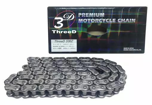 Цепь ТРИДА 530Z Серебро Z 530Z-120 серебряный