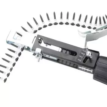 Цепь винтовых гвоздей с 50 шт. винтов для цепного гвоздезабивного пистолета, детали электроинструмента для деревообработки, насадка для дрели