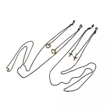 Цепи Крест Сердце Звезда Цветок Очки Солнцезащитные Очки Металлическая Цепочка Держатель Шнур Ремешок Ожерелье