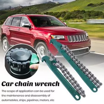 Цепной гаечный ключ Инструмент Плоскогубцы Удаление Эргономичная прочная ручка Высокая регулировка Широкая регулировка