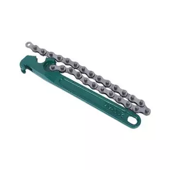 Цепной гаечный ключ, плоскогубцы, инструмент для снятия с эргономичной ручкой, высокопрочный регулируемый широко используемый цепной ключ, инструмент для ремонта автомобиля 8Inch