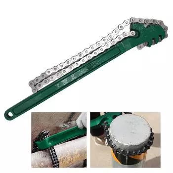 Цепной ключ с храповым механизмом 9/12/16 дюймов, автомобильный топливный фильтр, цепной ключ, плоскогубцы, регулируемый инструмент для удаления 9