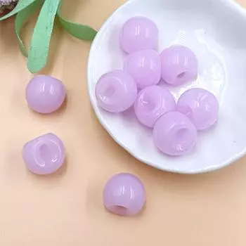 Цепочка для мобильного телефона, цветные бусины, аксессуары, желейные цветные аксессуары, акрил, 10 шт., 16 мм, боковые отверстия, подвесная повязка на голову для автомобиля своими руками синий