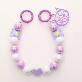 Цепочка для мобильного телефона с бисером в виде русалки, шнурок для телефона, брелок с подвеской в виде кролика, чашка для воды, браслет, наушники, камера, декор синий