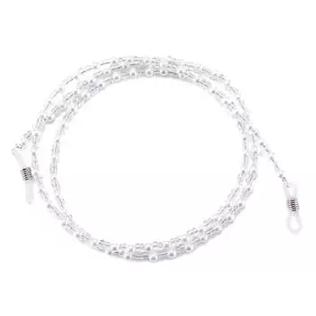 Цепочка для очков, цепочка из бусин, шнурок для очков, веревка для очков, цепочка для очков, аксессуары для очков чёрный