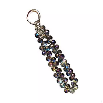 Цепочка для сотового телефона с подвеской, шнурок, брелок, шнур с бусинами для аксессуаров Deep Purple