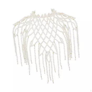 Цепочка для тела для женщин Ювелирные изделия Кисточки Декоративные Модные Плечевые Ожерелья Бисерные