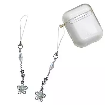 Цепочка для телефона ручной работы из бисера, четырехлистный клевер, подвеска для мобильного телефона, красочный брелок, подвеска, аксессуар для мобильного телефона