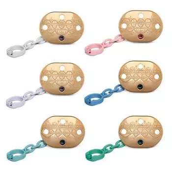 Цепочка и зажим Swabinex класса люкс от кутюр, корейские детские товары ethnic jade