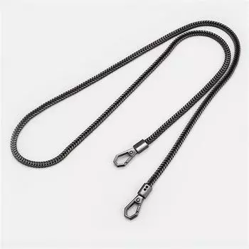 Цепочка из змеиной кости, золото/серебро/черный, сменный ремешок для сумки, металлические плечевые ремни, аксессуары для сумок через плечо, цепочка для сумок 40 золотой