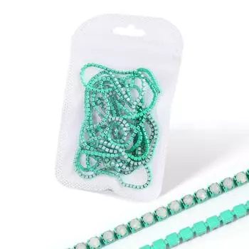 Цепочка-коготь белка, цепочка со стразами, 2 мм, коготь, бриллиант, украшения для ногтей, режущая цепь-коготь, браслет, ожерелье, украшения своими руками