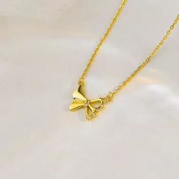 Цепочка на ключицу в виде бабочки, женская, легкая, роскошная, нишевая, лесная, ожерелье, новое лето