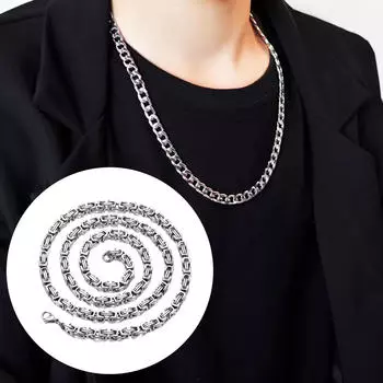 Цепочка ожерелье браслет костюм аксессуары нержавеющая сталь рука для свадьбы каникулы вечеринки Length 18 cm