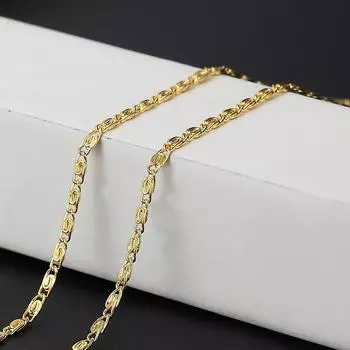 Цепочка-ожерелье для женщин и мужчин, мода, свадебный подарок, ювелирные изделия 40cm
