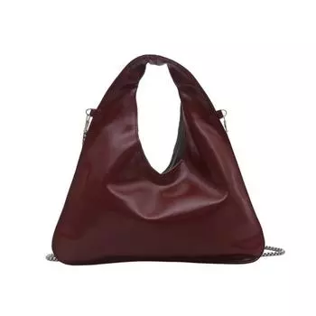 Цепочка ПУ Кожа Сумка через плечо Универсальная Женская Сумка Простая Сумка через плечо Дамы