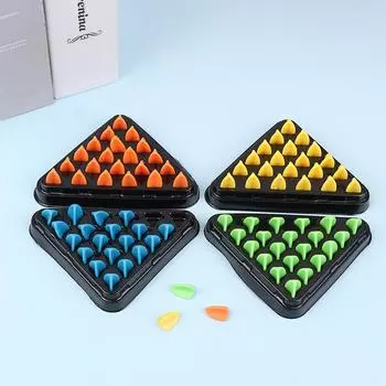 Цепочка Треугольник Шахматы Дуэль Настольная Стратегическая Игра Для Детей И Взрослых Веселая Семейная Логическая Шахматная Трековая Настольная Игра