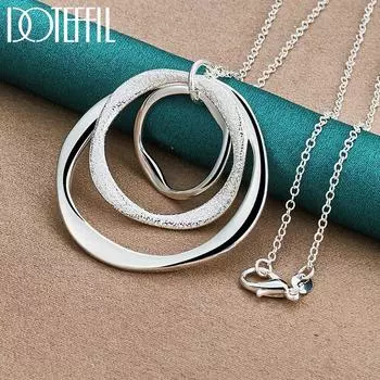 Цепочка в виде змеи из стерлингового серебра 925 пробы, тонкая цепочка, модное ожерелье длиной 16-30 дюймов 40cm