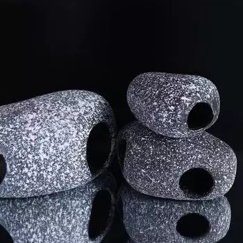 Ceramic Cichlid Stone Cave Delicate Fish Rock House Fish Eluding House Shrimp Shelter S