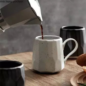 Ceramic Coffee Cup Couple Mug Milk Mug Water Cups Afternoon Tea Cup Office Coffee Mugs Teacup Drinkware Decorative Cups Gift