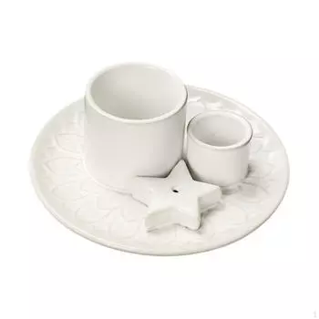 Ceramic Holder for Incense And Palo Santo, Ideal Study Office белый