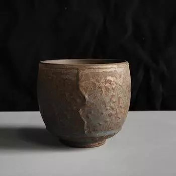 Ceramic Single Cup Jianzhan Master Cup Concentrated Coffee Cup Creative Kiln Change Small Cup Large Teacup 250ml