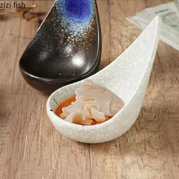 Ceramic Snack Bowl Sushi Plate Sauce Dish Pickle Dish Dessert Bowl Dim Sum Dishes Fruit Plate Salad Bowls Dinner Plates Tray