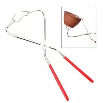 Ceramics Tool Hand Tool Clay Sculpture Tools Stainless Steel Pliers with Plastic Handle Pottery Clamp