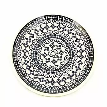 Ceramiczne Plate 16cm Polish Pottery [Zaklady Boleslawiec] (flat plate)-922