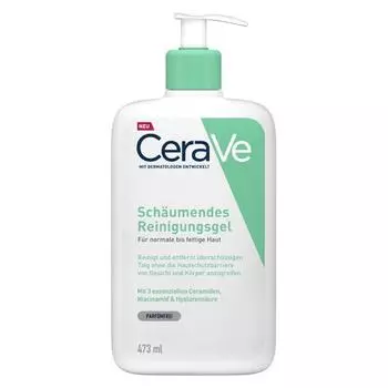 Cerave Пенящийся очищающий гель 473 мл
