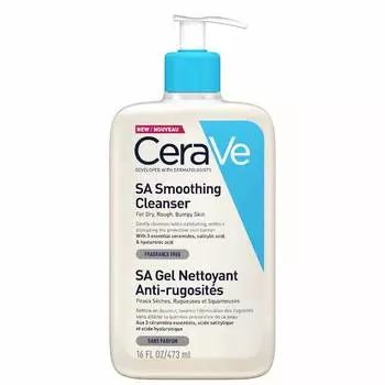 Cerave SA Разглаживающее очищающее средство против шероховатостей 473 мл