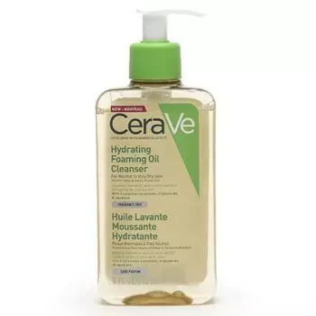 CeraVe Увлажняющее пенящееся очищающее масло, 1 шт., 236 мл