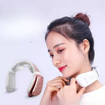 Массажер для шейного отдела позвоночника, Физиотерапия плеч, Массажер для шеи, Многофункциональный электрический интеллектуальный импульсный горячий компресс для защиты шеи