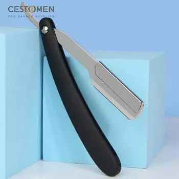 CESTOMEN 1 шт. профессиональный складной нож, безопасный мужской прямой парикмахерский лезвие, лезвия для бритья волос, инструменты для бритья, парикмахерский нож, бритва