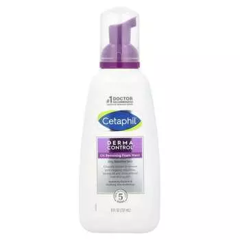 Cetaphil, Derma Control™, пенка для умывания, удаляющая жир, 8 жидких унций (237 мл)