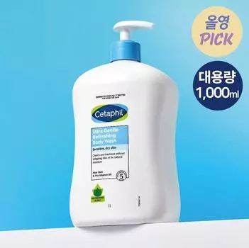 Cetaphil Gentle Body Wash Освежающий 1000 мл