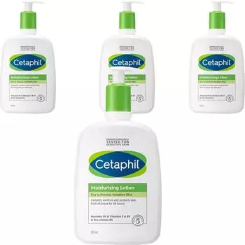 Cetaphil Moisturizing Lotion, 591ml, 4 units