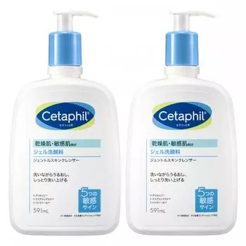 Cetaphil Нежное очищающее средство для кожи Cetaphil 591 мл х 2