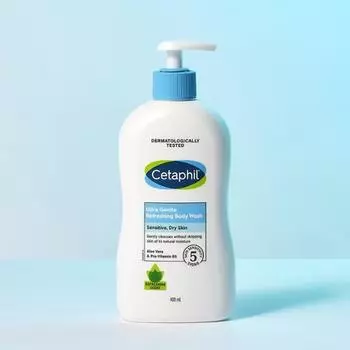 Cetaphil Нежный гель для душа освежающий 400мл